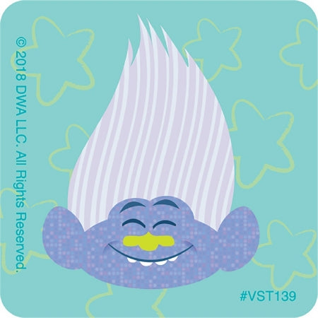 SmileMakers ValueStickers™ 250 per Unit Trolls Sticker 1.625 Inch