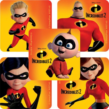 SmileMakers ValueStickers™ 250 per Unit The Incredibles Sticker 1.625 Inch