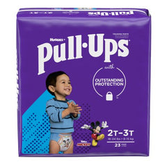 Kimberly Clark Male Toddler Training Pants Pull-Ups® Learning Designs® for Boys Size 2T to 3T Disposable Moderate Absorbency - M-1160316-4153 - Case of 92