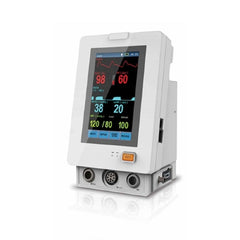 Schiller America Vital Signs Monitor Tranquility VS Patient Vital Signs Monitoring Type NIBP, SpO2, Tempeture AC Power / Battery Operated