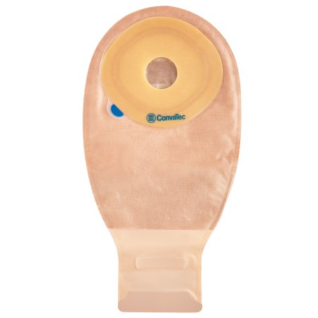 Convatec Filtered Ostomy Pouch Esteem® + One-Piece System 12 Inch Length 1-3/16 Inch Stoma Drainable Flat, Pre-Cut