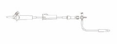 B. Braun Anesthesia Set 15 Drops / mL Drip Rate 114 Inch Tubing 1 Port - M-472293-2928 - Case of 50