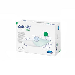 Hartmann Superabsorbent Dressing Zetuvit® Plus Cellulose Fluff / Nonwoven 6 X 8 Inch