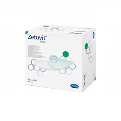 Hartmann Superabsorbent Dressing Zetuvit® Plus Cellulose Fluff / Nonwoven 8 X 16 Inch