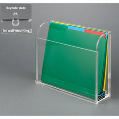 Poltex Inc Chart Holder Poltex® Clear 1 Pocket Top Opening