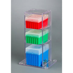Poltex Inc Vertical Benchtop Organizer 3 Pocket, 4-1/2 X 4-1/2 X 12 Inch