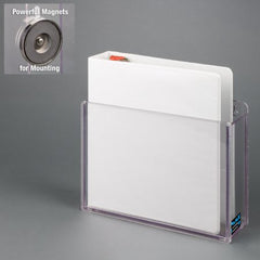 Poltex Inc Chart Holder Poltex® Clear 1 Pocket Top Opening