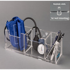 Poltex Inc ORGANIZER, BLOOD PRESSURE WALLMOUNT 2SECTION 12.2"X3 3/4"