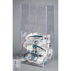 Poltex Inc Eyewear Dispenser Wall Mount Clear 7 X 8.3 X 15.6 Inch PETG Plastic