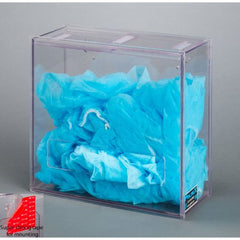Poltex Inc PPE Dispenser VHB Tape Clear 4 X 10 X 10 Inch PETG Plastic