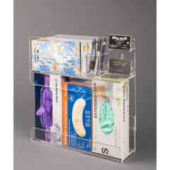 Poltex Inc ORGANIZER, EXAM ROOM GLOVE/TISSUE/PEN/CARDS ADJ 8.5-12.5