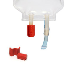 IMI - International Medical Industries Inc Tamper Evident Additive Port Cap Prep-Lock™ - M-1162478-1479 - Box of 100