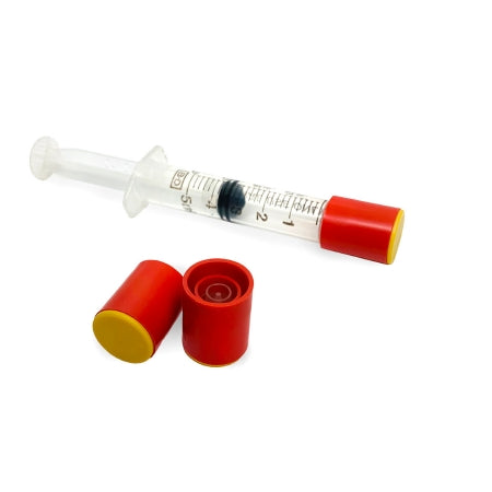 IMI - International Medical Industries Inc Tamper Evident Oral Tip Cap Prep-Lock™ - M-1162480-1249 - Box of 100