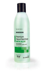 Hand Sanitizer with Aloe McKesson Premium 8 oz. Ethyl Alcohol Gel Bottle