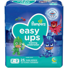 The Palm Tree Group Male Toddler Training Pants Pampers® Easy Ups™ Pull On with Tear Away Seams Size 2T to 3T Disposable Moderate Absorbency - M-1162634-4005 - Case of 100