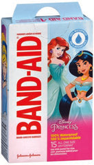 Johnson & Johnson Consumer Adhesive Strip Band-Aid® 1 X 3 Inch Plastic Rectangle Kid Design (Disney Princess) Sterile