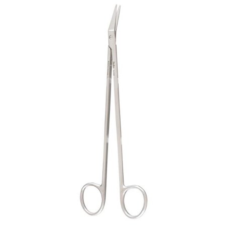 Miltex Vascular Scissors Miltex® Potts-Smith 7 Inch Length OR Grade German Stainless Steel NonSterile Finger Ring Handle 60° Angled - M-1163130-1913 - Each