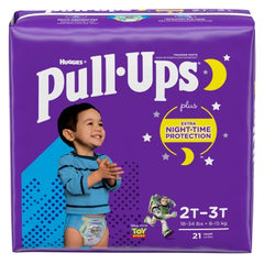 Kimberly Clark Male Toddler Training Pants Pull-Ups® Night-Time® Size 2T to 4T Disposable Heavy Absorbency - M-1163209-2635 - Case of 84
