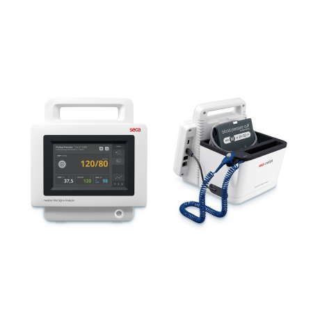 Seca Vital Signs Monitor - BP/Oral/Pulse seca® 535 Spot Check Vital Signs Type NIPB, Temperature AC Power / Battery Operated