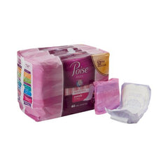 Kimberly Clark Bladder Control Pad Poise® 12.9 Inch Length Heavy Absorbency Absorb-Loc® Core One Size Fits Most Adult Female Disposable - M-1163800-1484 - Pack of 48