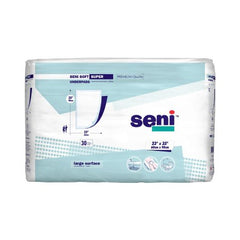 TZMO USA Inc Underpad Seni® Soft Super 23 X 35 Inch Disposable Cellulose Pulp Moderate Absorbency - M-1163821-4152 - Case of 60