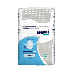 TZMO USA Inc Unisex Adult Absorbent Underwear Seni® Active Super Pull On with Tear Away Seams Large Disposable Moderate Absorbency - M-1163848-3949 - Case of 72