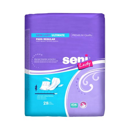 TZMO USA Inc Bladder Control Pad Seni® Lady Ultimate 14.4 Inch Length Heavy Absorbency One Size Fits Most Adult Female Disposable - M-1163853-1428 - Case of 224