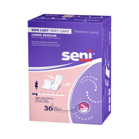 TZMO USA Inc Bladder Control Pad Seni® Lady Very Light 7.3 Inch Length Light Absorbency One Size Fits Most Adult Female Disposable - M-1163855-1463 - Case of 720
