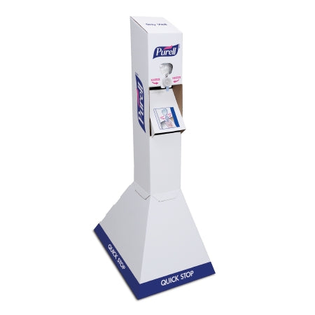 GOJO Floor Stand Dispenser Kit Purell® White Corrugate Manual Floor Stand - M-1167162-3646 - Case of 2