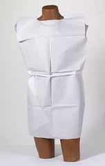 Tidi Products Patient Exam Gown TIDI® Medium White Disposable