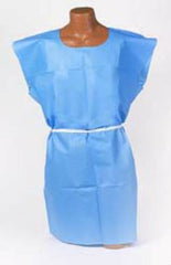 Tidi Products Patient Exam Gown TIDI® Medium Blue Disposable