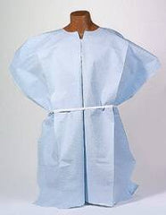 Tidi Products Patient Exam Gown TIDI® 3X-Large Blue Disposable