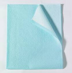 Tidi Products Stretcher Sheet Tidi® Everyday Flat 30 W X 48 L Inch Blue Tissue / Poly / Polyethylene Film Disposable