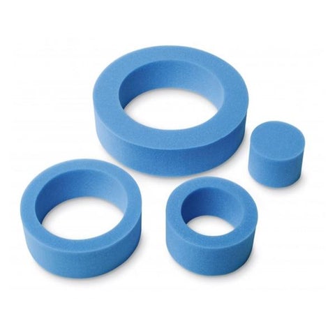 DJO Donut Positioner 9 OD X 4-1/2 ID X 2 H Inch Foam Freestanding - M-768590-154 - Box of 36