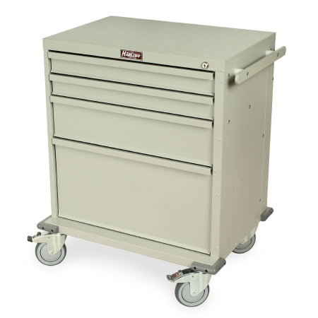 Harloff CART, RAPID RESPONSE 4DRWR KEYLOCK SAND 34"X22.5"X22"