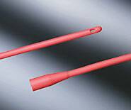 Bard Urethral Catheter Bard® Robinson / Nelaton Tip Red Rubber 12 Fr. 16 Inch