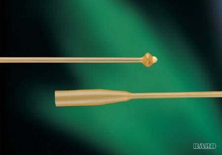 Bard Nephrostomy Catheter Bard® Pezzer / 2-Eye Proportionate Head Without Balloon 12 Fr. Latex