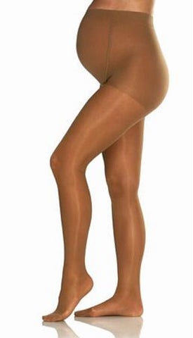 BSN Medical Maternity Compression Pantyhose JOBST® SupportWear Waist High Medium Silky Beige Closed Toe - M-994646-460 - Pair