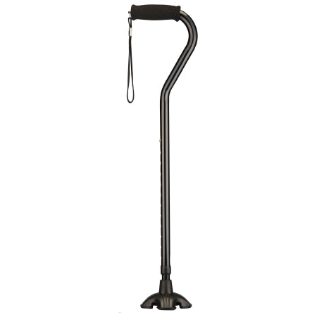 Nova Ortho-Med CANE, SUGAR OFFSET BLK (12/CS)