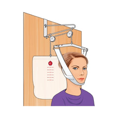 Nova Ortho-Med Overdoor Cervical Traction Set Cotton / Nylon / Polyester / Steel One Size Fits Most