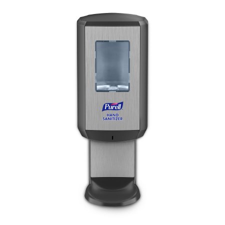 GOJO Hand Hygiene Dispenser PURELL® CS8 Chrome / Black ABS Plastic Touch Free 1200 mL Wall Mount - M-1173681-3255 - Case of 1