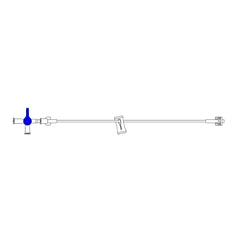 MPS Medical EXTENSION SET, INFUSION SLIDE CLAMP STOPCOCK 4ML (50/CS) D/S - M-1174235-3755 - Box of 50
