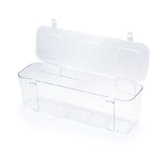 Market Lab Inc Modular Phlebotomy Box 4-1/4 X 4-1/2 X 13 Inch, Large, Clear For use with the Modular Phlebotomy Tray (ML35117)