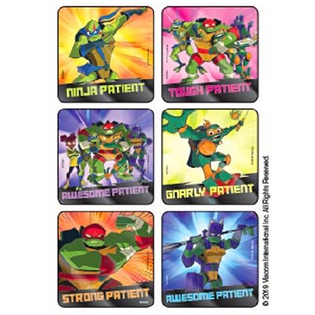 Medibadge STICKER, RISE OF TEENAGE MUTANT NINJA TURTLES (75/PK)