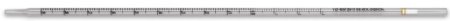 McKesson Serological Pipette 1 mL 0.01 mL Graduation Increments / 0.03 mL Negative Graduations Sterile