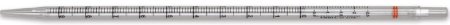 McKesson Serological Pipette 10 mL 0.1 mL Graduation Increments / 2.5 mL Negative Graduations Sterile