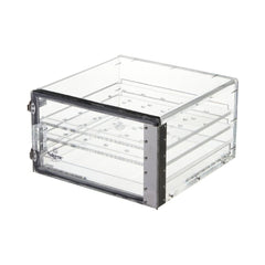 Thermo Scientific Nalge Dessicator Cabinet Nalgene™ 7 X 12 X 12 Inch, 2 Shelves, 3 Shelf Positions - M-1176741-4787 - Case of 1
