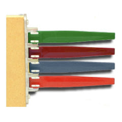 Unimed - Midwest FLAG SYSTEM, WALL/DOOR 4FLAG GRN/BERRY/DEEP BLU/RED - M-1177229-1017 - Each