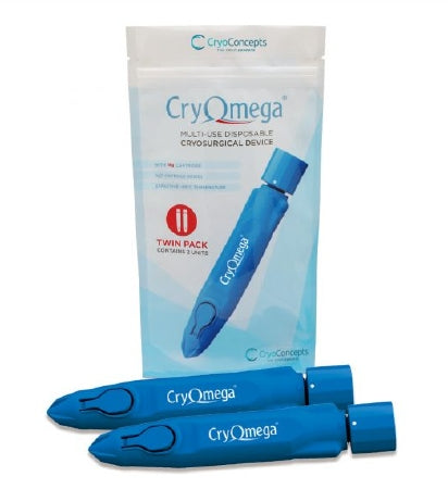 CryoConcepts LP Cryosurgical Device CryOmega® Pen Twin Pack - M-1177393-4572 - Case of 5