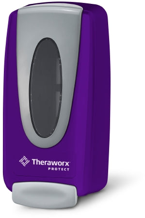 Avadim Dispenser Theraworx® Protect Purple Plastic Manual Push 33.8 oz. Wall Mount - M-1177469-3224 - Each